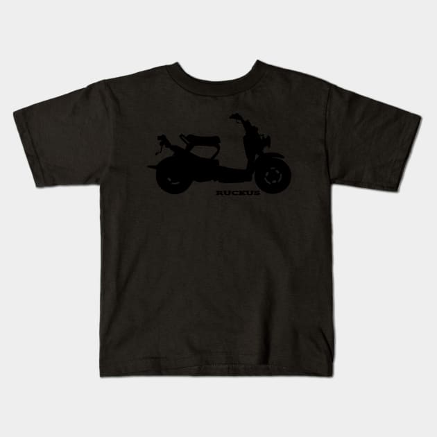 Honda Ruckus Kids T-Shirt by Yankeeseki